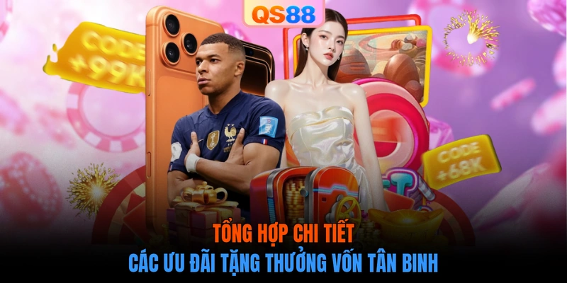 Tổng hợp chi tiết các ưu đãi tặng thưởng vốn tân binh