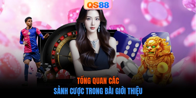 Tổng quan các sảnh cược trong bài giới thiệu